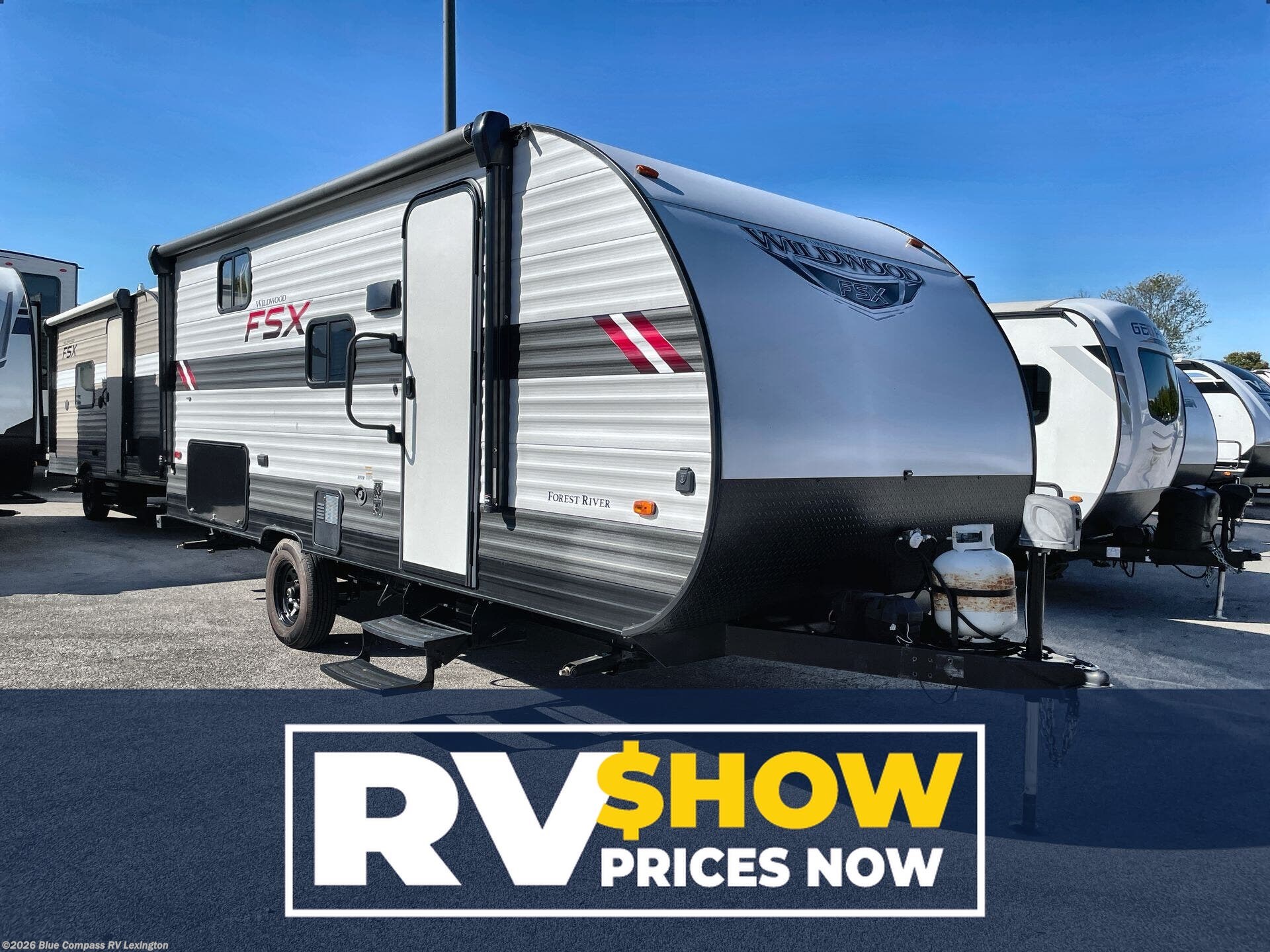 Used 2021 Forest River Wildwood FSX 178BHSK available in Georgetown, Kentucky