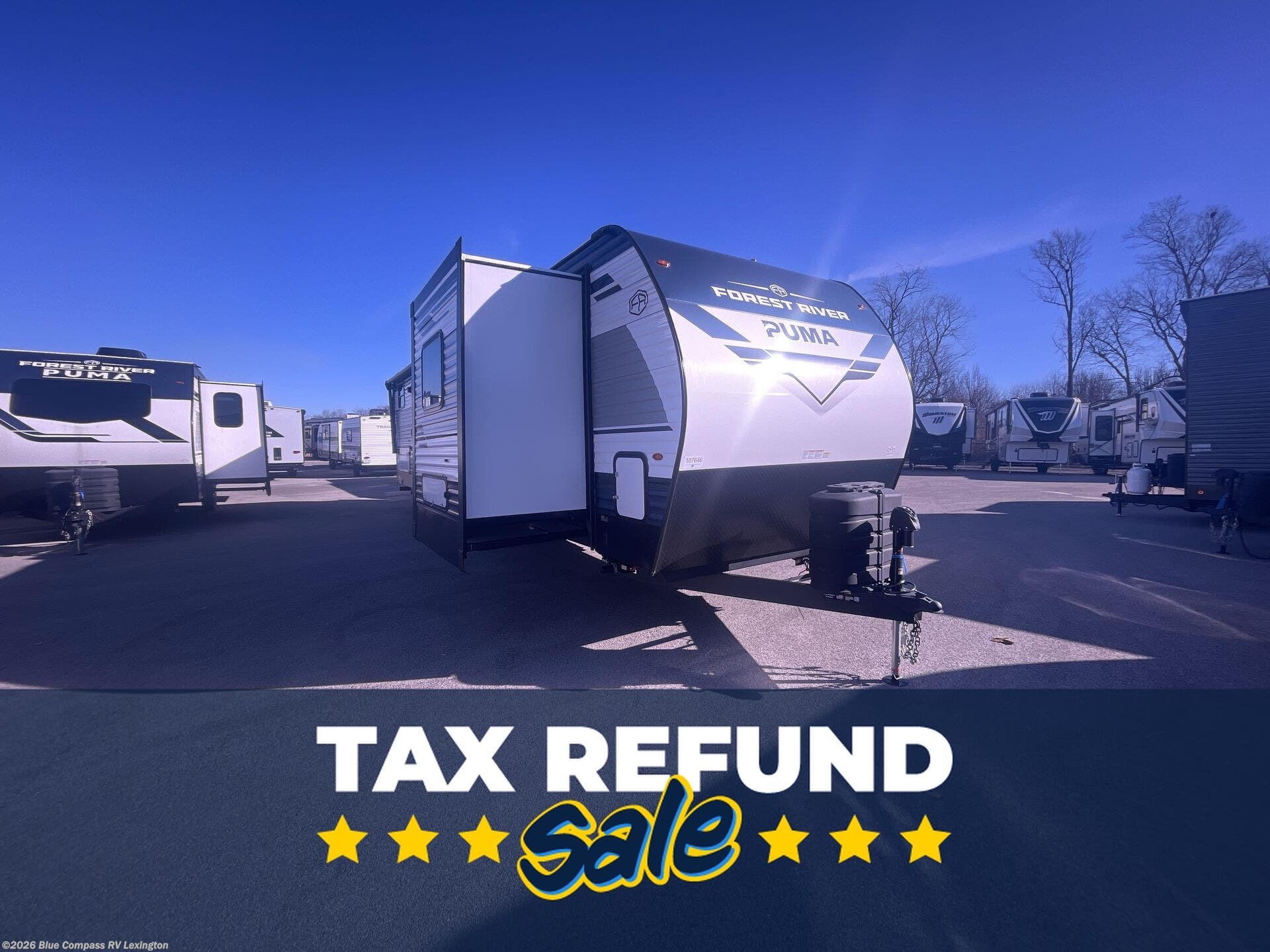 New 2026 Forest River Puma 32BHQS available in Georgetown, Kentucky