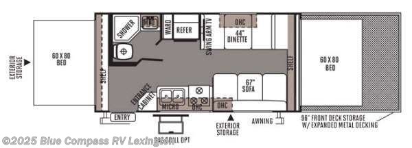 Used 2015 Forest River Rockwood Roo 19L available in Georgetown, Kentucky