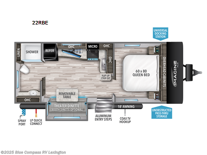 Used 2022 Grand Design Imagine XLS 22RBE available in Georgetown, Kentucky