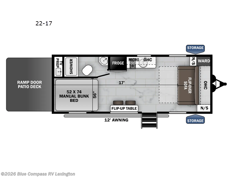 Used 2024 Forest River Cherokee Wolf Pack 22-17 available in Georgetown, Kentucky