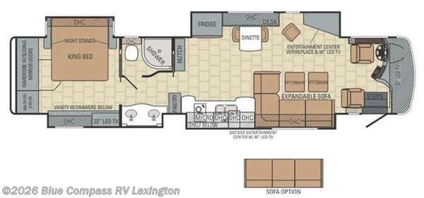 Used 2015 Entegra Coach Anthem 42DEQ available in Georgetown, Kentucky