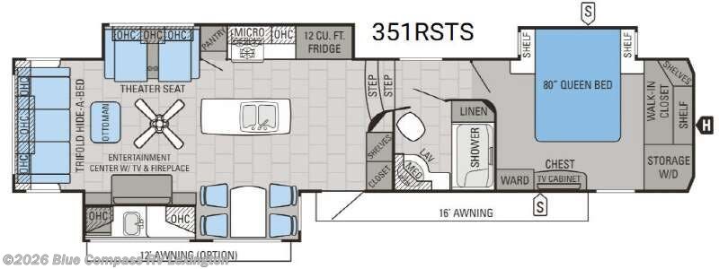 Used 2016 Jayco North Point 351RSTS available in Georgetown, Kentucky
