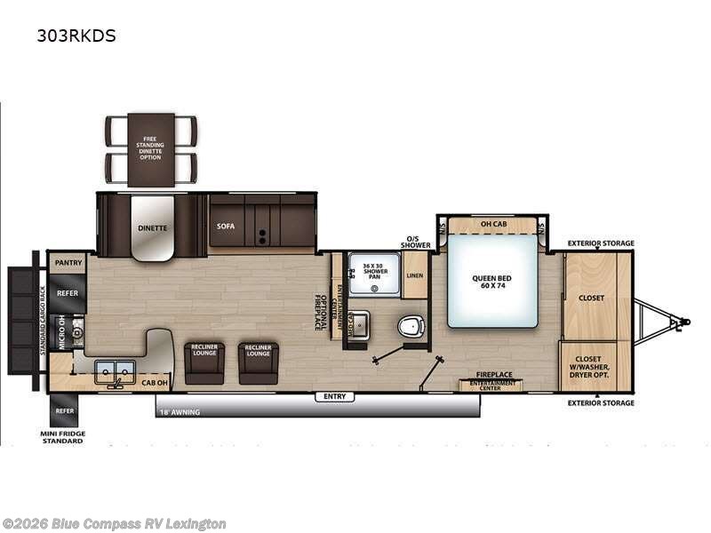 Used 2022 Coachmen Catalina Legacy 303RKDS available in Georgetown, Kentucky