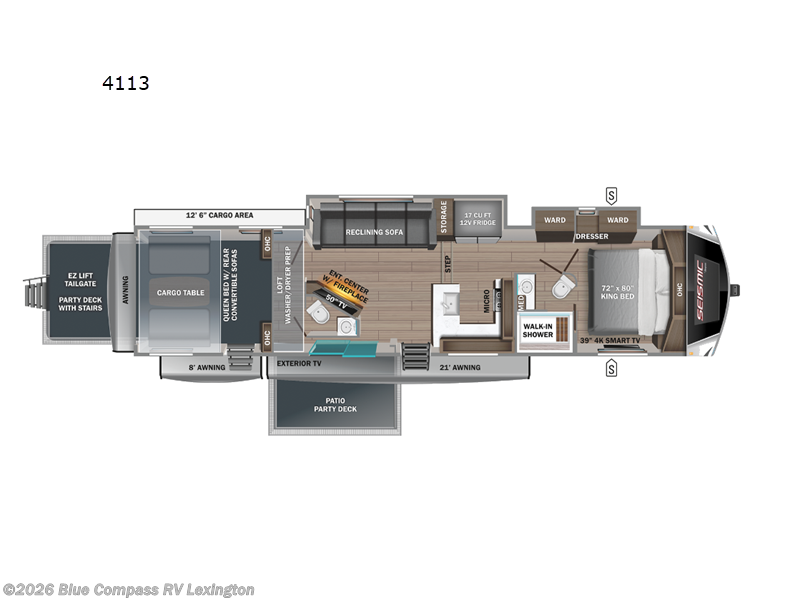 Used 2024 Jayco Seismic Luxury Series 4113 available in Georgetown, Kentucky