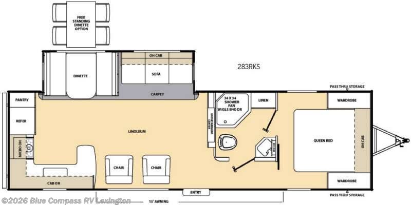 Used 2017 Coachmen Catalina 283RKS available in Georgetown, Kentucky