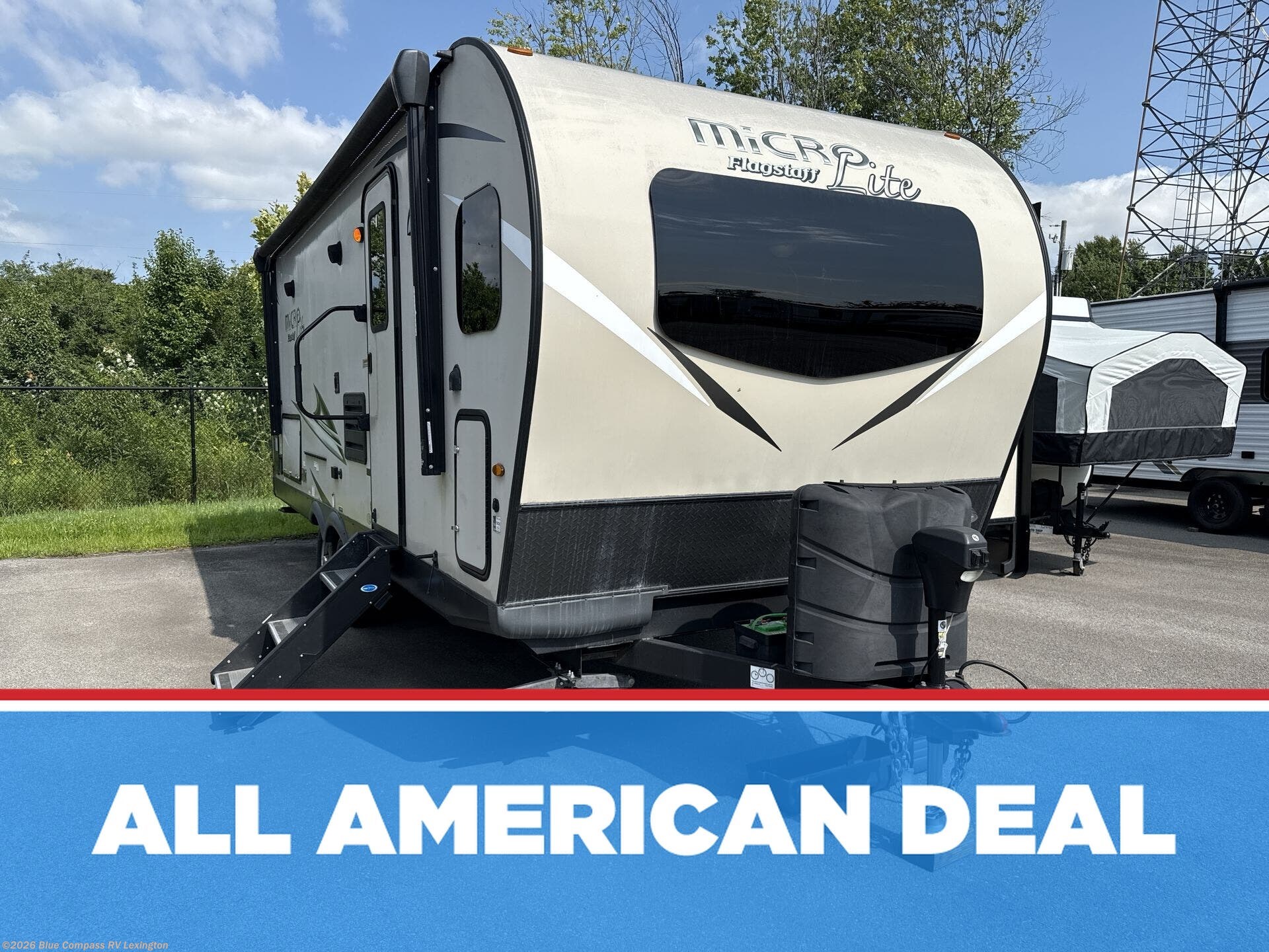 Used 2021 Forest River Flagstaff Micro Lite 21FBRS available in Georgetown, Kentucky