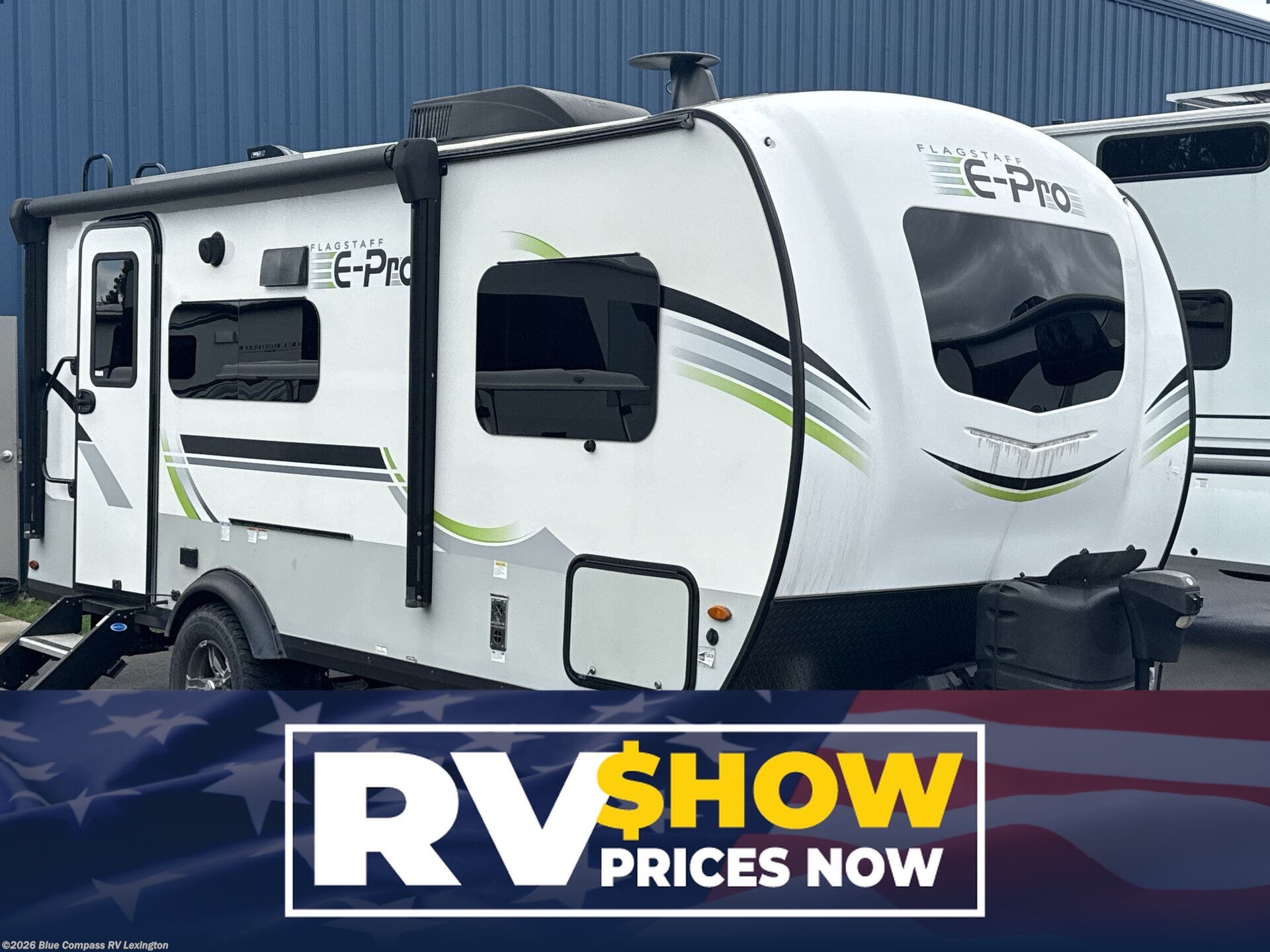 Used 2023  Forest River Flagstaff E-Pro E19FBS by Forest River from Blue Compass RV Lexington in Georgetown, KY