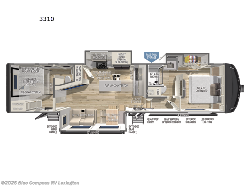 New 2027 Brinkley RV Model Z 3310 available in Georgetown, Kentucky