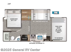 New 2025 Thor Motor Coach Four Winds 24F available in West Palm Beach, Florida