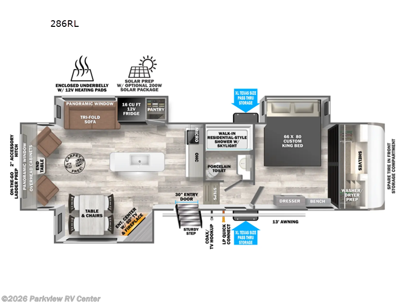New 2026 Forest River Salem Hemisphere 286RL available in Smyrna, Delaware