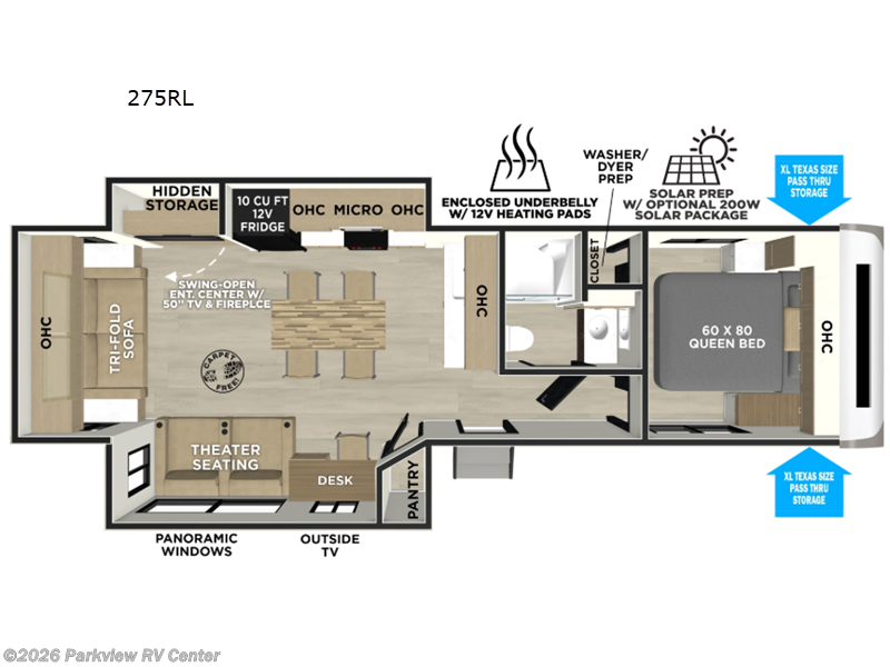 New 2026 Forest River Salem Hemisphere 275RL available in Smyrna, Delaware