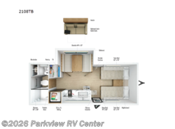 New 2027 Winnebago Micro Minnie 2108TB available in Smyrna, Delaware