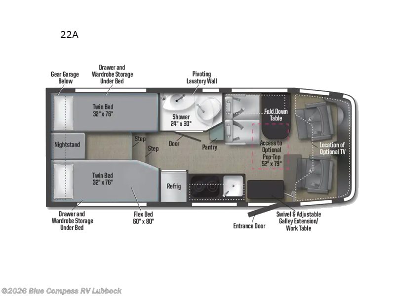 Used 2023 Winnebago Ekko 22A available in Lubbock, Texas