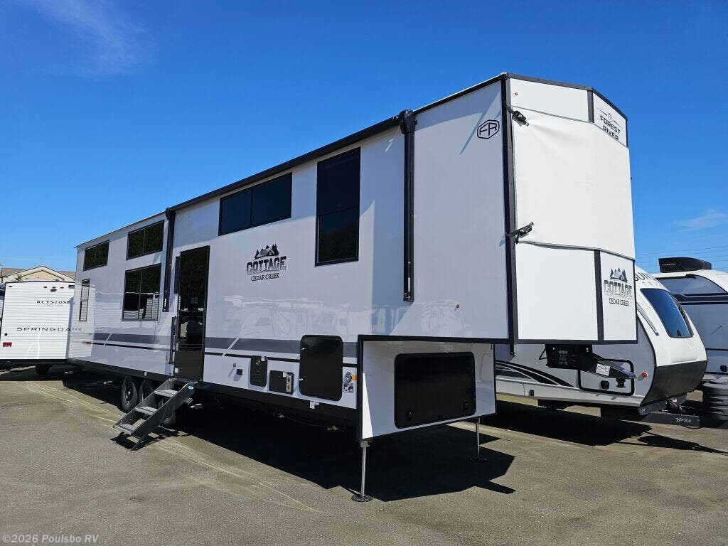 New 2026 Forest River Cedar Creek Cottage Cedar Creek Cottage available in Kent, Washington