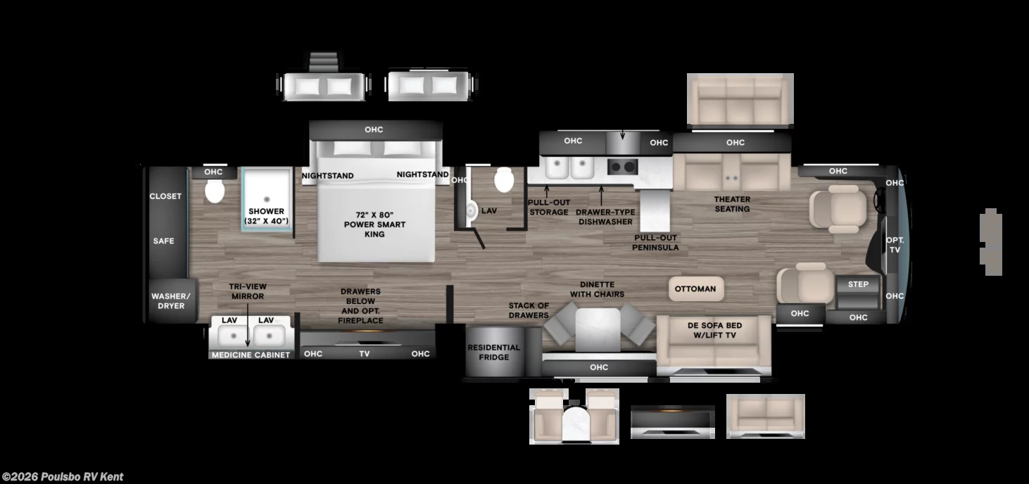 New 2026 Tiffin Allegro Bus Allegro Bus available in Kent, Washington