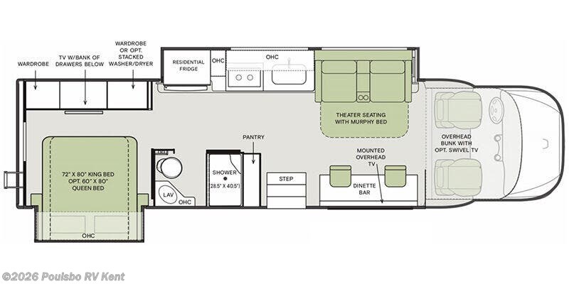New 2027 Tiffin Allegro Bay Allegro Bay available in Kent, Washington