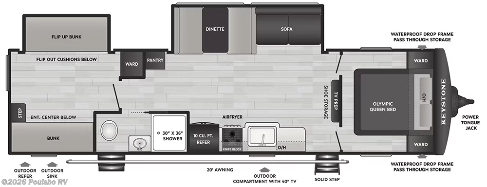 New 2026 Keystone Springdale Max Springdale Max available in Everett, Washington