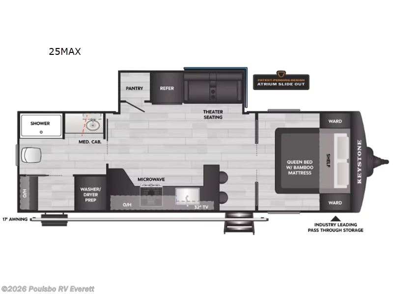 New 2027 Keystone Walkabout Walkabout available in Everett, Washington