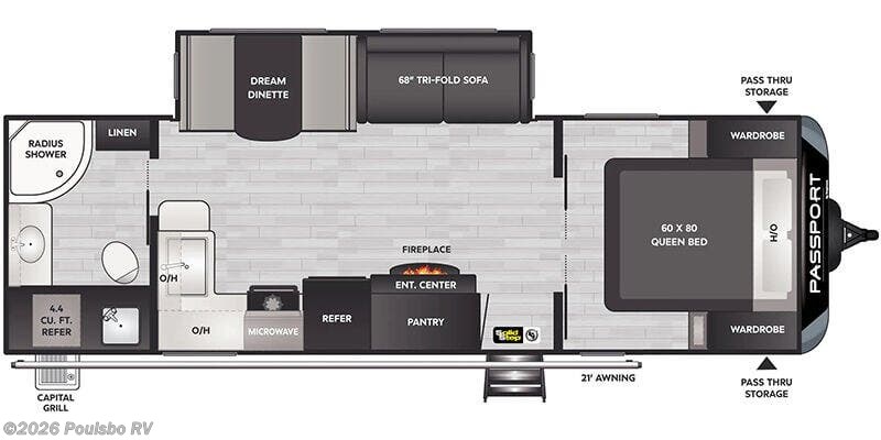 New 2026 Keystone Passport Super Lite Passport Super Lite available in Sumner, Washington