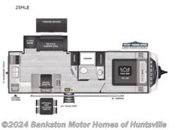 New 2025 Keystone Cougar Half-Ton 25MLE available in Huntsville, Alabama