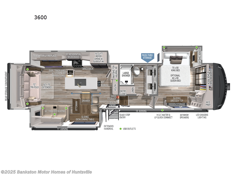 New 2026 Brinkley RV Model Z 3600 available in Huntsville, Alabama