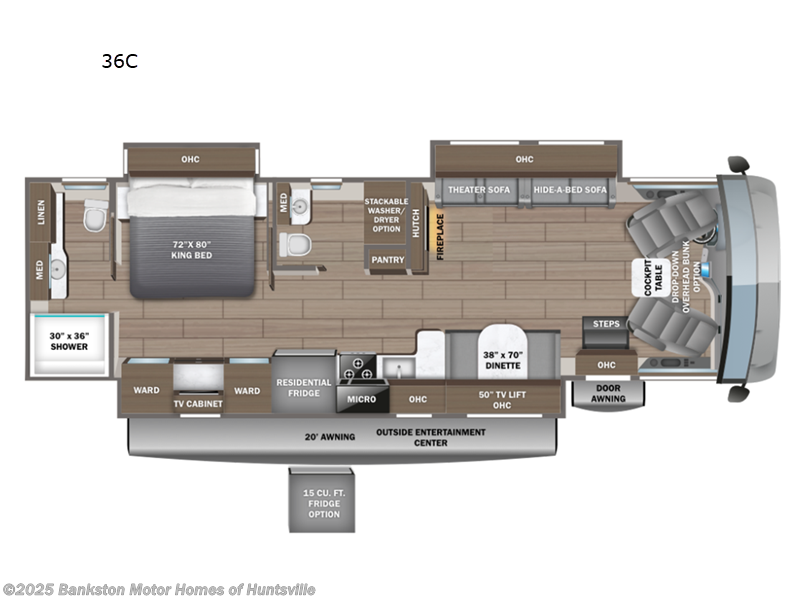 New 2026 Entegra Coach Vision XL 36C available in Huntsville, Alabama