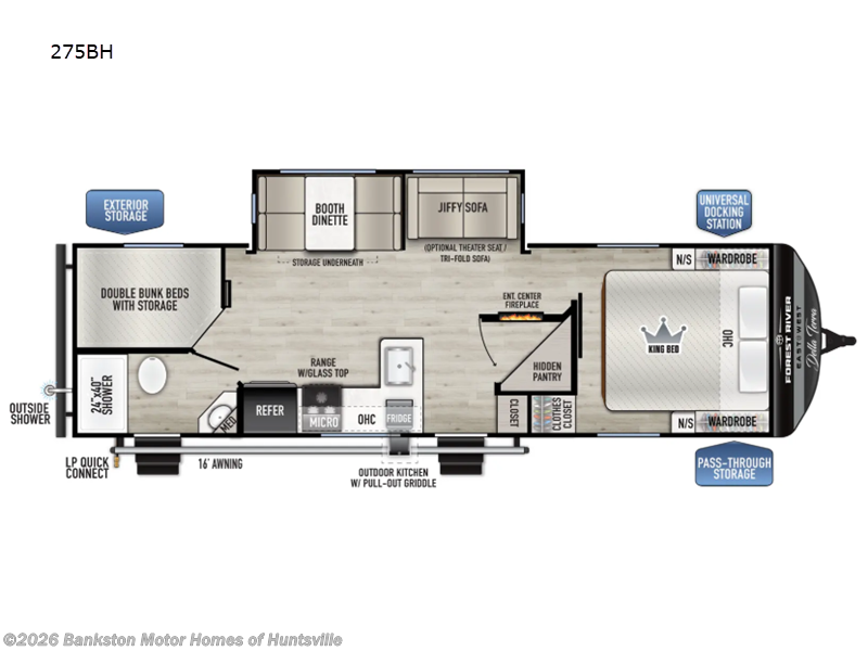 New 2026 East to West Della Terra 275BH available in Huntsville, Alabama