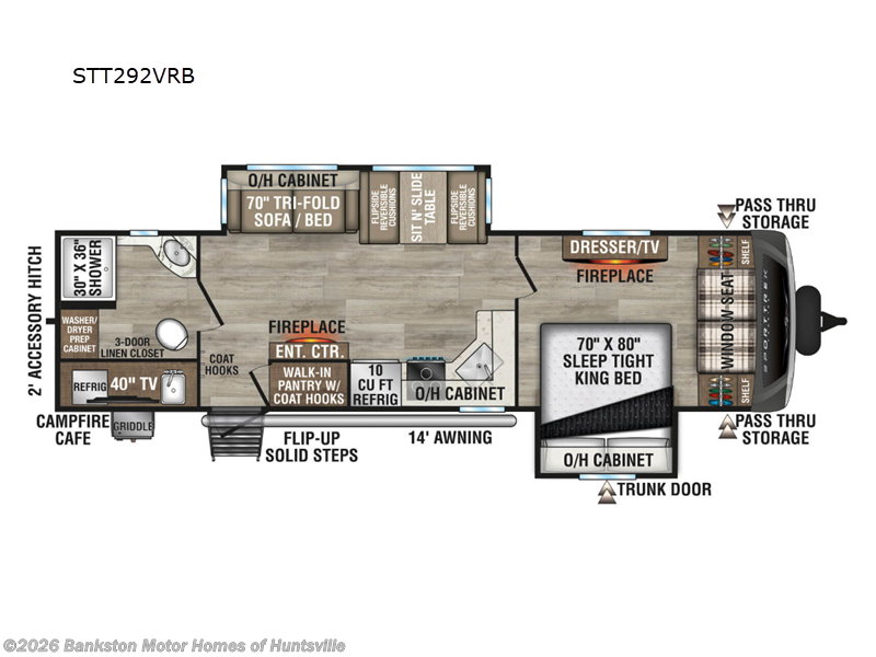 New 2026 Venture RV SportTrek Touring Edition STT292VRB available in Huntsville, Alabama