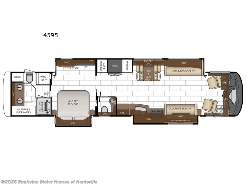 New 2026  Newmar London Aire 4595 by Newmar from Bankston Motor Homes of Huntsville in Huntsville, AL