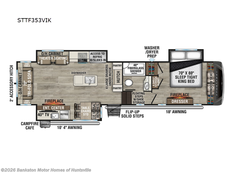 New 2026 Venture RV SportTrek Touring Edition STTF353VIK available in Huntsville, Alabama