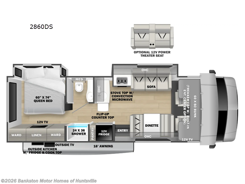 New 2026 Forest River Sunseeker Classic 2860DS available in Huntsville, Alabama