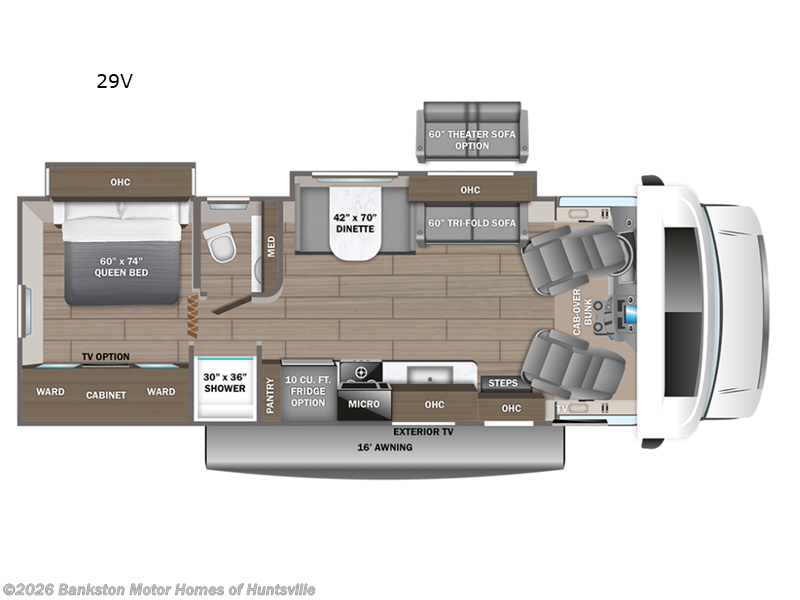 New 2026 Entegra Coach Esteem 29V available in Huntsville, Alabama