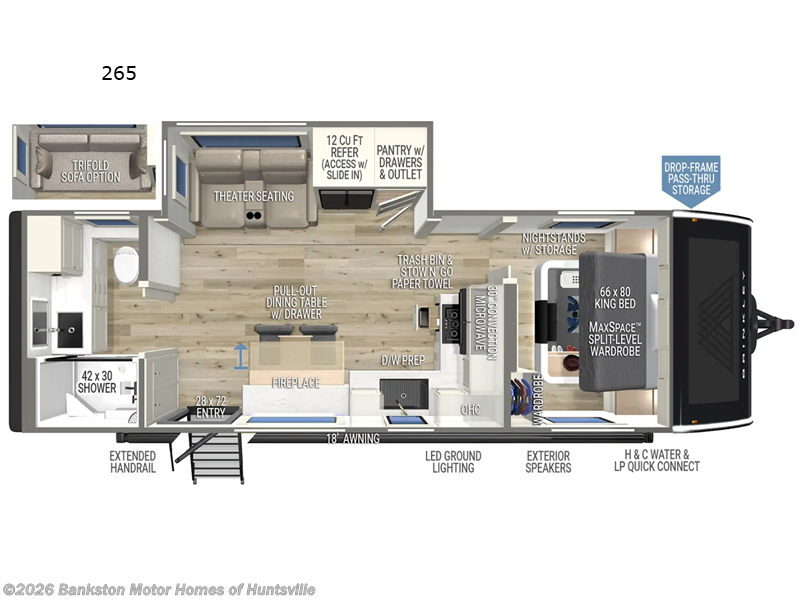 New 2026 Brinkley RV Model I 265 available in Huntsville, Alabama