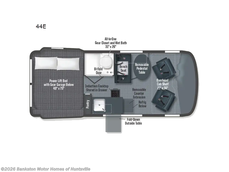 Used 2022 Winnebago Revel 44E available in Huntsville, Alabama