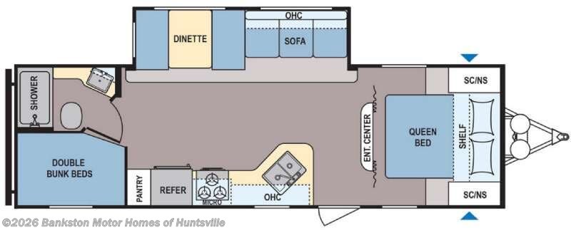 Used 2016 Coleman  Lantern Series 262BH available in Huntsville, Alabama
