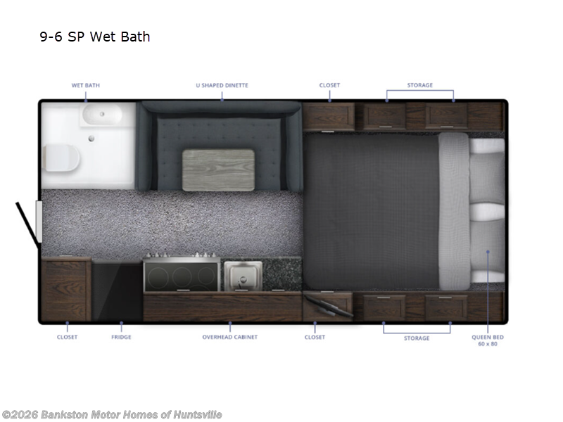 New 2026 Northern Lite Sportsman Plus 9-6 SP Wet Bath available in Huntsville, Alabama