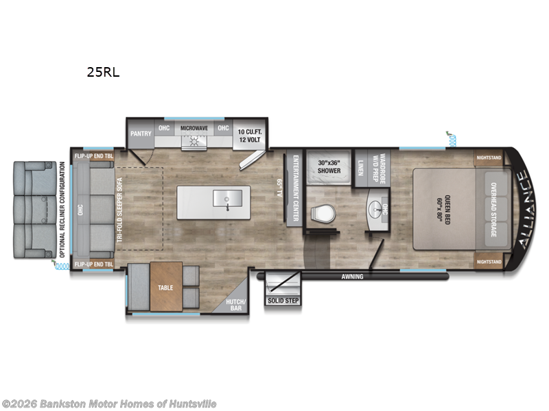 New 2026 Alliance RV Avenue All-Access 25RL available in Huntsville, Alabama