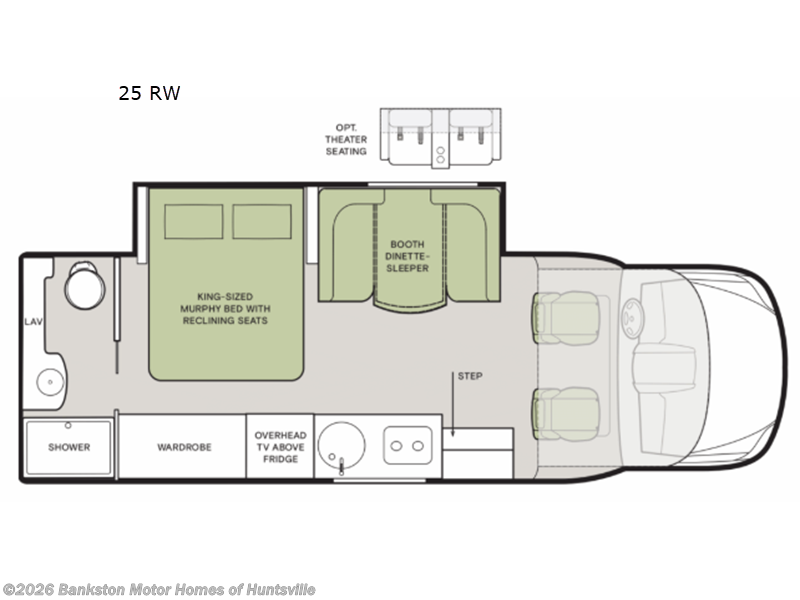 New 2027 Tiffin Wayfarer 25 RW available in Huntsville, Alabama