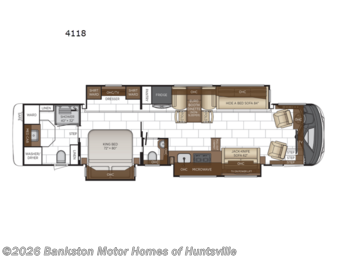 New 2026 Newmar Mountain Aire 4118 available in Huntsville, Alabama