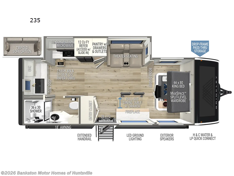 New 2026 Brinkley RV Model I 235 available in Huntsville, Alabama