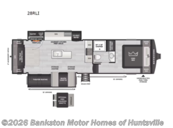New 2027 Keystone Cougar Half-Ton 28RLI available in Huntsville, Alabama