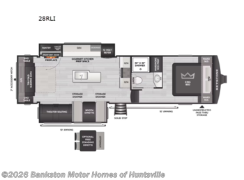 New 2027 Keystone Cougar Half-Ton 28RLI available in Huntsville, Alabama
