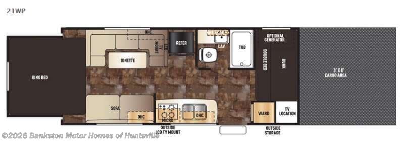 Used 2016 Forest River Cherokee Wolf Pack 21WP available in Huntsville, Alabama