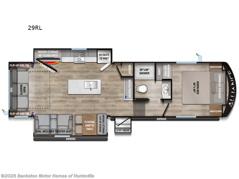 New 2027 Alliance RV Avenue All-Access 29RL available in Huntsville, Alabama