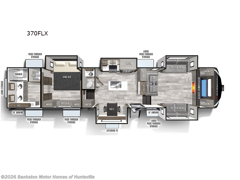 Used 2021 Forest River Cardinal Luxury 370FLX available in Huntsville, Alabama