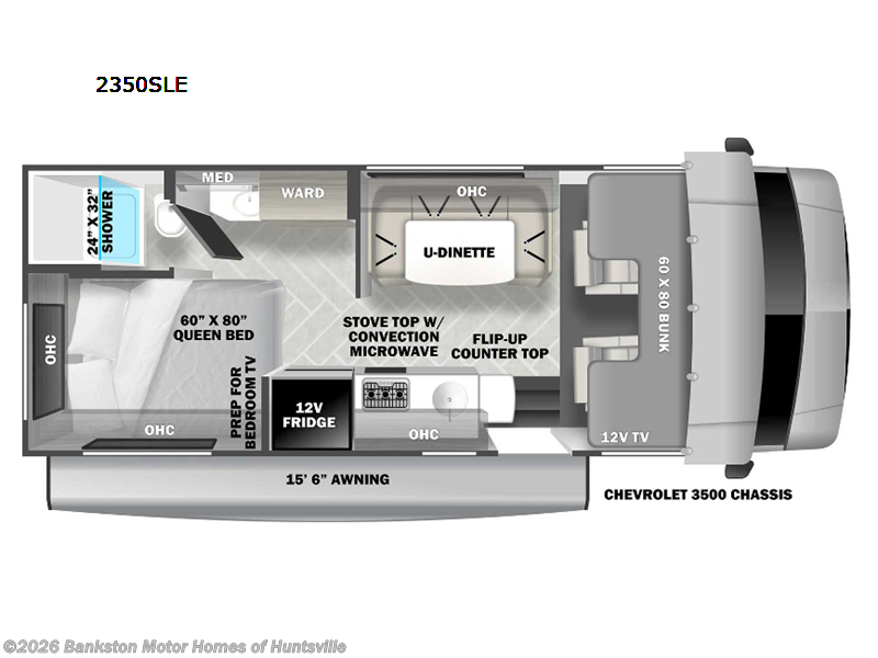 Used 2024 Forest River Sunseeker LE 2350SLE Chevy available in Huntsville, Alabama