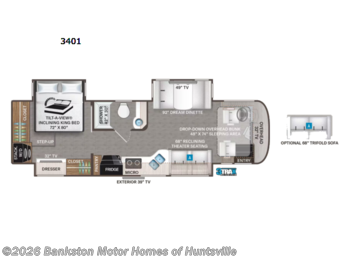 Used 2023 Thor Motor Coach Aria 3401 available in Huntsville, Alabama