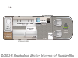 New 2027 Thor Motor Coach Sequence 20L available in Huntsville, Alabama