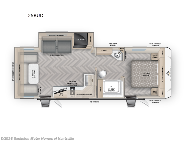 Used 2025 Ember RV E-Series 25RUD available in Huntsville, Alabama
